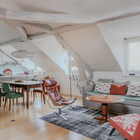 Apartmán Magnificent Bohemian Chic With Terrace Paříž