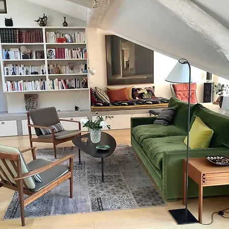 Apartmán Magnificent Bohemian Chic With Terrace Paříž