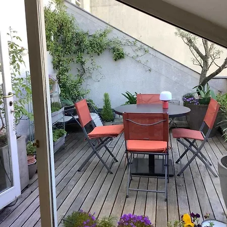 Magnificent Bohemian Chic With Terrace Apartmán Paříž